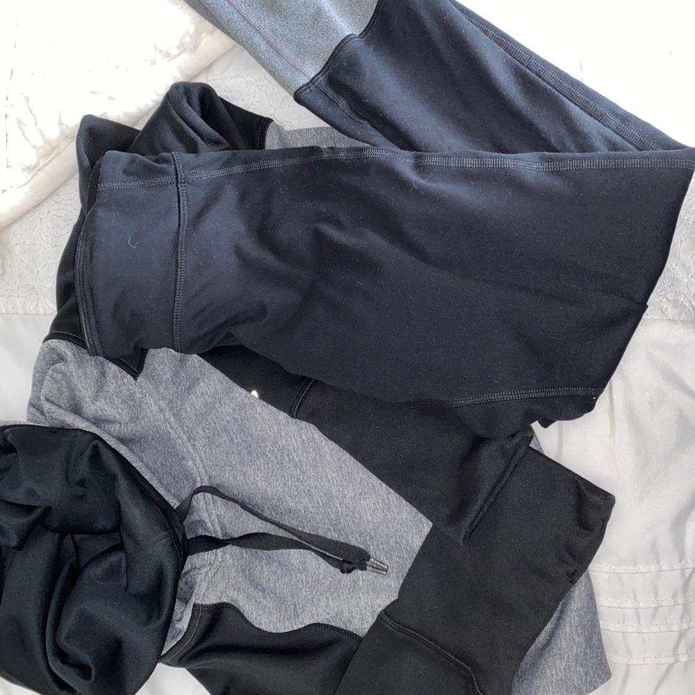 Hoodie and leggings work out set